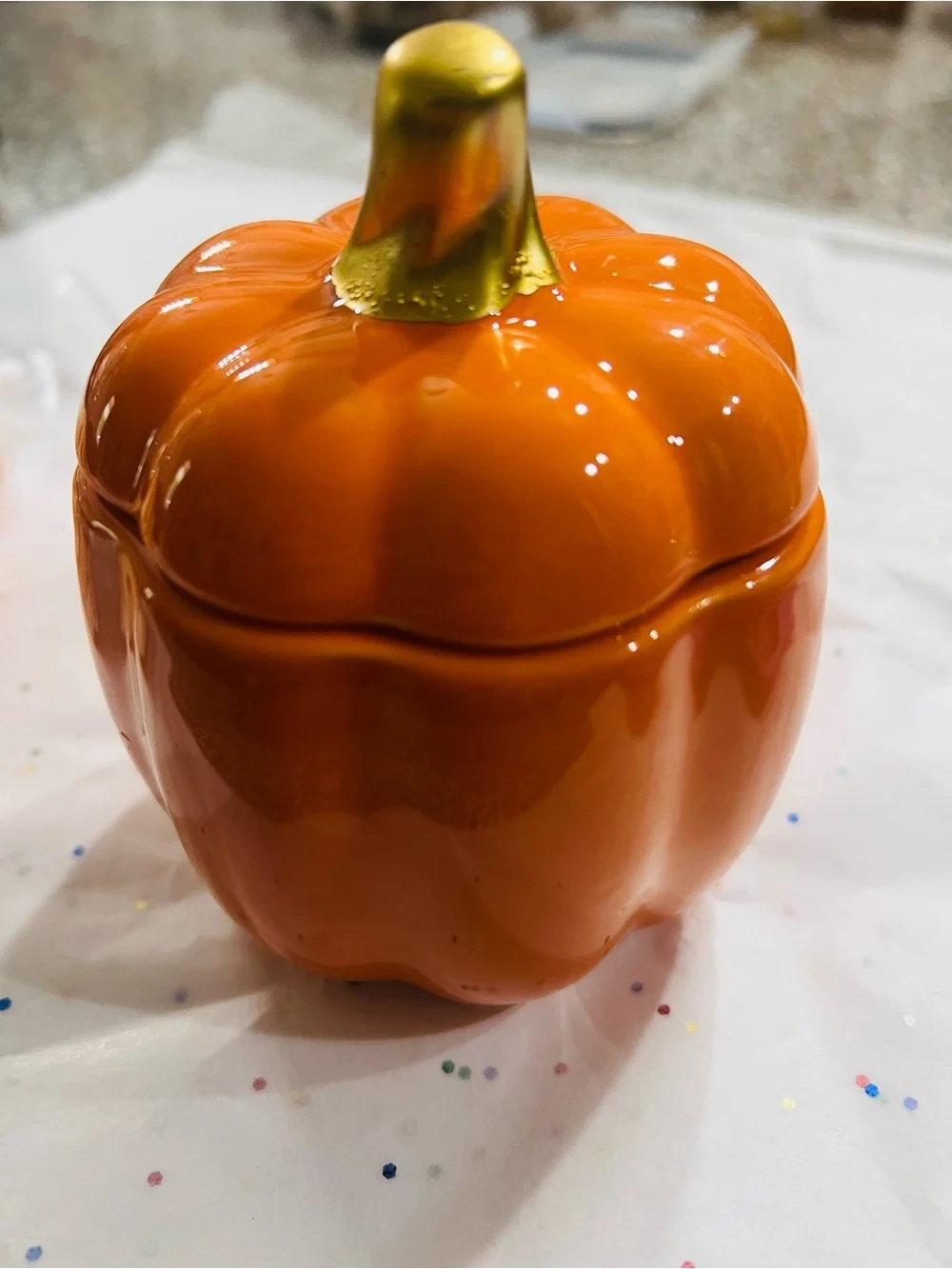 Pumpkin Spice Home Party Gift Set - Orange